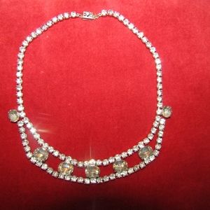 VNTG Gale, Grant and Bogoff Lemon & White Necklace